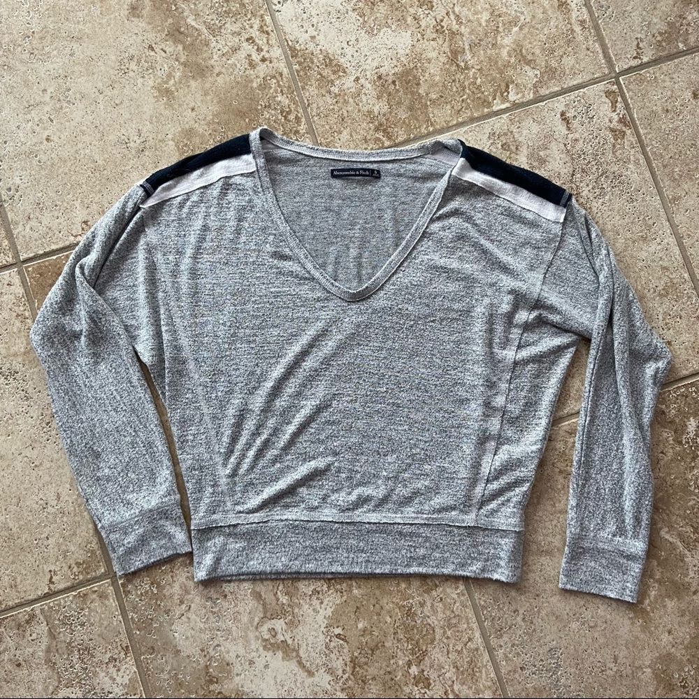 Abercrombie and Fitch Plush Soft Grey Sweater